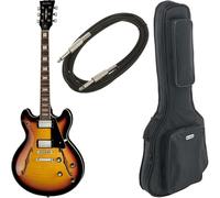 Harley Benton HB-35Plus Vintage Burst Bundle