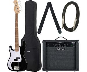 Harley Benton HBP120BK LH Bundle 1