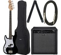 Harley Benton HBP120BK LH Bundle 2
