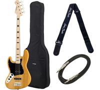Harley Benton JB-75MN LH NA Vintage Bundle