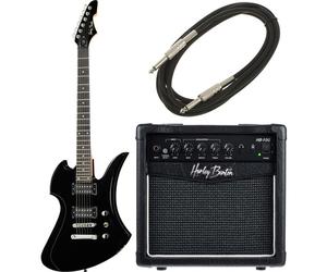 Harley Benton MB-20BK Rock Series Bundle