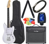 Harley Benton MS-60 Vintage White Bundle 1