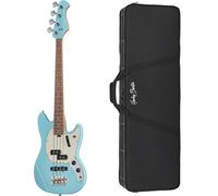 Harley Benton MV-4MSB Daphne Blue w/Case