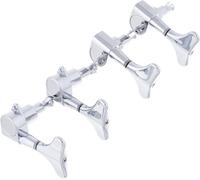 Harley Benton Parts Bass Tuners Set Chrome