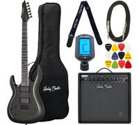 Harley Benton R-446LH Graphite Metal Set