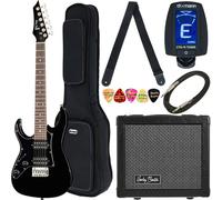 Harley Benton RG-Junior BK LH JamPack Bundle