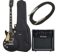 Harley Benton SC-400LH SBK Classic Se Bundle