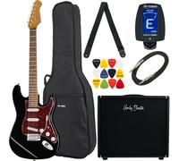 Harley Benton ST-62BK Hot DNAFX AmP20 Set