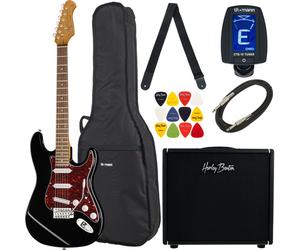 Harley Benton ST-62BK Hot DNAFX AmP20 Set