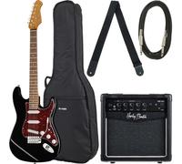 Harley Benton ST-62BK Hot Rod Bundle 1