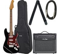 Harley Benton ST-62BK Hot Rod Bundle 1