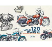 HARLEY DAVIDSON. 120 ANNI. EDIZ. A COLORI - KIEFER ALBERT - Xenia