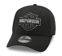 HARLEY-DAVIDSON 39THIRTY - Berretto da baseball con logo tonale, nero, L