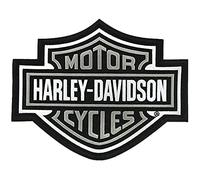 Harley-Davidson Toppa ricamata con logo "Bar & Shield", 23,5 cm