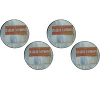 Harley-Davidson Caldo Metallo Collezione 4 Confezione Sottobicchieri