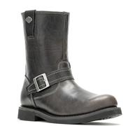 Harley-Davidson Dallam - Stivali da uomo a metà polpaccio, 20,3 cm, Ardesia, 25.5 EU