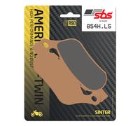 854LS - Pastiglie Freno SBS Posteriori per HARLEY-DAVIDSON FLSTF 1690 Fat Boy