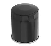 HARLEY-DAVIDSON Filtro olio (nero 63805-80A o Chrome 63796-77A) per accessori per moto Sportster & Softail, nero