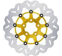 Harley Davidson Flde 1750 ABS 2010-2024 Galfer Post. Wave Rotore Freno DF836CWUY