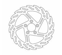 Moto-master Flame Harley Davidson 110769 Right Front Brake Disc Argento