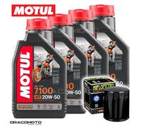 Harley-Davidson FLHTKL Ultra Limited Low 2015-2016 Tagliando Olio Motul 7100 ...