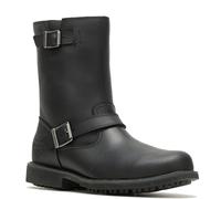 HARLEY-DAVIDSON FOOTWEAR Stivali da moto Proctor 20,3 cm con doppia fibbia, nero, 38 EU