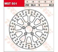 Harley Davidson FXD 1450 1999-2003 Disco Freno Fisso Rotondo TRW MST501