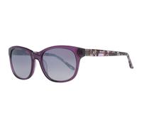 Harley-Davidson HD0307X 5481A Women's Butterfly Sunglasses - Shiny Violet Frame, Smoke Lenses