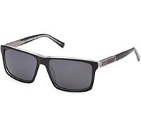 HARLEY-DAVIDSON Hd0977x HARLEY-DAVIDSON HD0977X Occhiali da Sole Uomo, Occhiali da Sole Casual Leggeri, Forma Lente Rettangolare, Lenti Verde Polarizzato, Avana Scura Uomo (Pacco da 1)