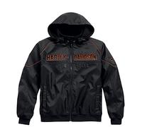 HARLEY-DAVIDSON Idyll Outerwear 98163-21VM - Giacca morbida, Nero, XXXL