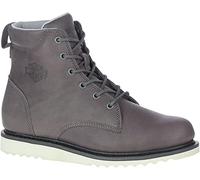 Harley-Davidson Men's Hickman Lace Motorcycle Boot, Grey, 7