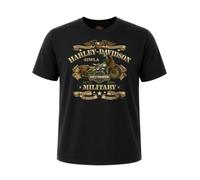 Harley-Davidson Military - Men's Graphic T-Shirt - Overseas Tour | War Bike
