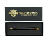 Harley Davidson Penna Stilografica Nera Ines Dugelay