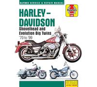 Haynes Harley-Davidson Shovelhead and Evolution Big Twins '70 to '99 Service and Repair Manual