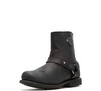Harley-Davidson, stivale scout da uomo, nero (Black), 42