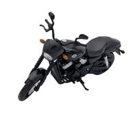 Harley Davidson Street 750 Compatibile Con Moto Maisto (2015) Scala 1:12 in Nero
