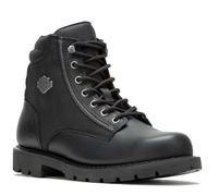 Harley Davidson Uomo Clarkson Full Grain Leather Black Stivali 43 EU