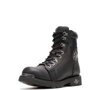 Harley-Davidson Uomo Diversion Pelle Black Stivali 43 EU