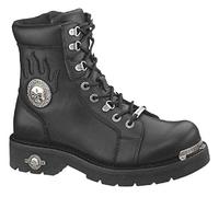 Harley-Davidson Uomo Diversion Pelle Black Stivali 44 EU