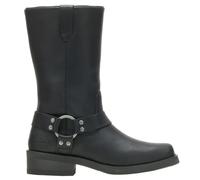 HARLEY-DAVIDSON FOOTWEAR Stivali alti al ginocchio Korsen 11" da uomo, nero, 41.5 EU