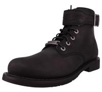 Harley Davidson Uomo Vntgmoto Short Full Grain Leather Black Stivali 43 EU