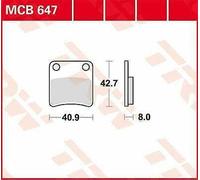 Harley Davidson XG 500 ABS 2020 Pattini Freno Ceramici TRW MCB648