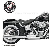 Harley FLSTFB 1690 Fat Boy Lo 2012-2013 Impianto completo BASSANI Road Rage C...