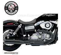 Harley FXDFSE2 1800 Dyna Fat Bob CVO 2010 Impianto completo BASSANI Road Rage...
