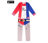 Harley Queen Suicide Squad Vestito Carnevale Cosplay Bambina Costume HARLEYQ03