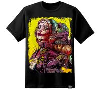 Harley Quinn Cybernosferatu Artwork Maglietta Uomo Batman Joker Arkham Asylum