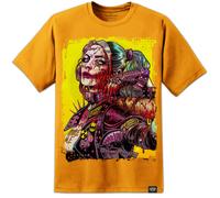 Harley Quinn Cybernosferatu Artwork Maglietta Uomo Batman Joker Arkham Asylum