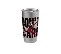 Harley Quinn Don't Care Bicchiere termico in acciaio inox doppia parete