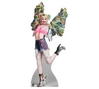 Harley Quinn Felice Farfalla Ufficiale Uccelli Di Preda Lifesize Sagoma Cartone