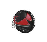 Harley Quinn Jacket-Portamonete Cookie, Nero, 8,7 x 8,7 cm